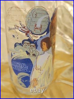 Star Wars 1977 IV Burger King Vintage Glasses Set of 3 Star Wars 1977 IV Burger King Vintage Glasses Set of 3
