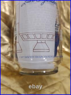 Star Wars 1977 IV Burger King Vintage Glasses Set of 3 Star Wars 1977 IV Burger King Vintage Glasses Set of 3