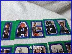 Star Wars 22 Stickers #67-88 Complete Set Green Stickers 1980