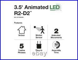 Star Wars 3.5ft Animated LED R2-D2 with Sound and Light Effects
