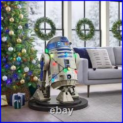 Star Wars 3.5ft Animated LED R2-D2 with Sound and Light Effects CHRISTMAS