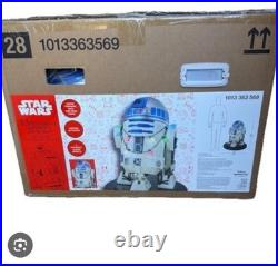 Star Wars 3.5ft Animated LED R2-D2 with Sound and Light Effects IN PERSON