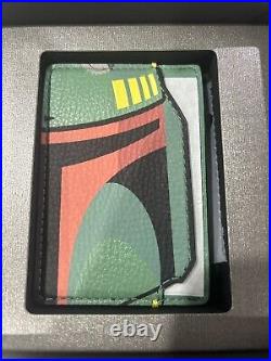 Star Wars 40th Fossil Special Edition Boba Fett Card Case New Open Box