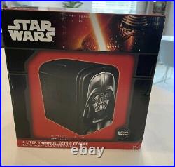 Star Wars 4-Liter Thermoelectric Cooler Darth Vader (Hot/Cold) by Disney New