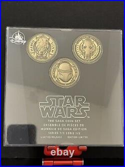 Star Wars AP(Artist PROOF) Limited Release Saga Series Coin Set 1-3 New