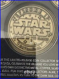 Star Wars AP(Artist PROOF) Limited Release Saga Series Coin Set 1-3 New