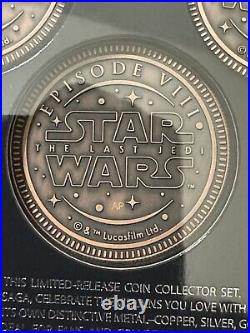 Star Wars AP(Artist PROOF) Limited Release Saga Series Coin Set 1-3 New