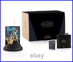 Star Wars A New Hope Gilt Limited Edition Diorama By Royal Selangor 0179026E #41