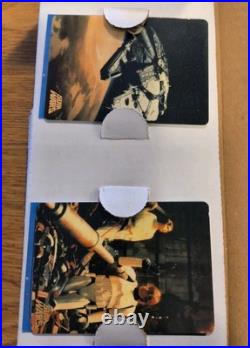 Star Wars A New Hope Porcelain 16 Card Set In Boxes W COA's. Hamilton