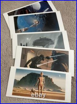 Star Wars Art Ralph McQuarrie 100 Postcards (2017) Opened but Unused