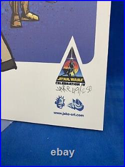 Star Wars Artist Jake 16 x 23 Limited Edition 49/250 CIV Signed Art