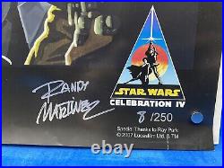 Star Wars Artist Randy Martinez 26 x 39 Celeb IV Limited Edition 8/250 Art