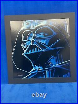Star Wars Artists Al Williamson Vader 28 x 28 Ltd Edition 74/500 Signed Art