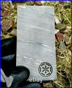 Star Wars-Beskar Steel Ingot-Handmade Damascus Steel Billet-Bar-Manadlorian Iron