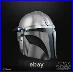 Star Wars Black Mandalorian Helmet Premium Electronic Prop Replica IN STOCK