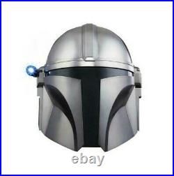 Star Wars Black Mandalorian Helmet Premium Electronic Prop Replica IN STOCK