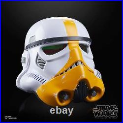 Star Wars Black Series Artillery Stormtrooper Premium Electronic Helmet Prop