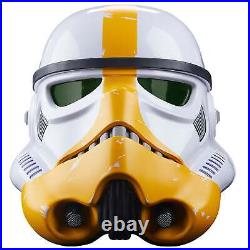 Star Wars Black Series Artillery Stormtrooper Premium Electronic Helmet Prop