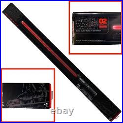 Star Wars Black Series Darth Vader Force FX 02 Lightsaber Red Hasbro Sealed