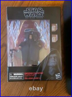 Star Wars Black Series Emperor Palpatine Throne Action Figure Hasbro Exclusive