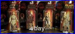 Star Wars Black Series Lucasfilm 50th Anniversary SET of (4) Episode 1 BRAND NEW