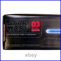 Star Wars Black Series Luke Skywalker Force FX 03 Lightsaber Blue Hasbro Sealed