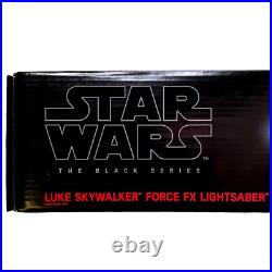 Star Wars Black Series Luke Skywalker Force FX 03 Lightsaber Blue Hasbro Sealed