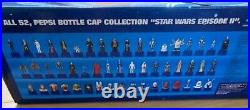 Star Wars Bottle Cap Pepsi Episode II 52 pieces Japan USED