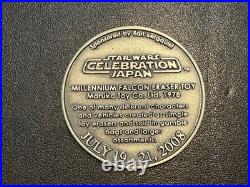 Star Wars Celebration 2008 Millennium Falcon Medal Collectible Novelty Star Wars Celebration 2008 Millennium Falcon Medal Collectible Novelty