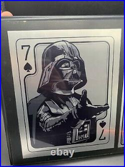 Star Wars Celebration 2015 Anaheim- Darth Vader Metal Print Cartimundi 24/38