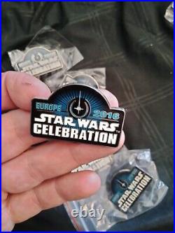 Star Wars Celebration 2016 London Exclusive Logo Pin