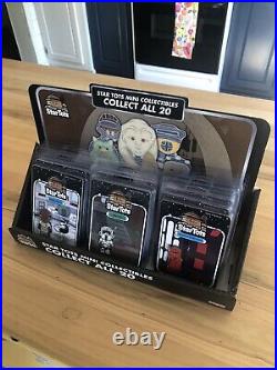 Star Wars Celebration 2017 Star Tots Tot Set with display Anahiem Orlando ROTJ