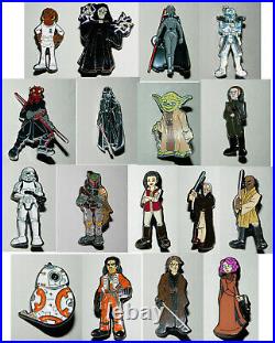 Star Wars Celebration 2019 Chicago Cloisonne Pin Collection- Your Choice of 27
