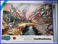 Star Wars Celebration 2019 Chicago Mandalorian Air Mobility Poster Signed Pin