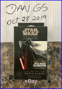 Star Wars Celebration 2019 Legion Darth Vader Commander Edition FFG Exclusive