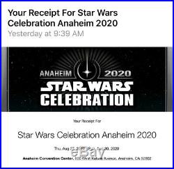 Star Wars Celebration 2020 4 Day Adult Pass