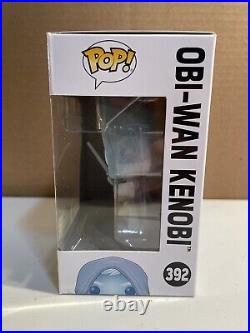 Star Wars Celebration 2020 Funko Pop! Obi-wan Kenobi Gitd Glows In The Dark 392