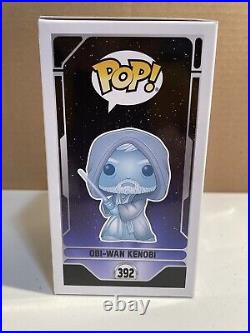 Star Wars Celebration 2020 Funko Pop! Obi-wan Kenobi Gitd Glows In The Dark 392