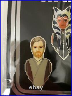 Star Wars Celebration 2020 Pin Set The Clone Wars Anakin Ahsoka Obi-Wan Kenobi