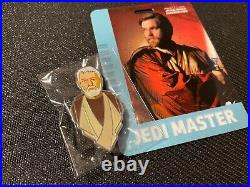 Star Wars Celebration 2020 VIP Jedi Master Badge & Pin Obi-Wan Kenobi