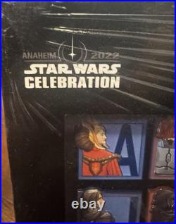 Star Wars Celebration 2022 Alphabet Pin Set LE 500
