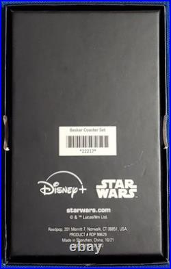 Star Wars Celebration 2022 Anaheim Beskar Coaster set Exclusive Anaheim NEW