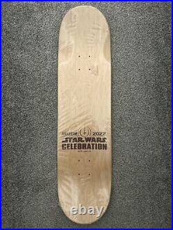 Star Wars Celebration 2022 Anaheim SWCA Key Art Skate Board Deck Official Merch