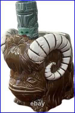 Star Wars Celebration 2022 Bantha Punch Bowl Geeki Tikis New Mug Mando Grogu 72