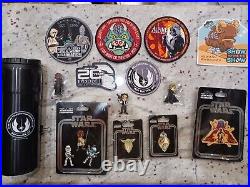 Star Wars Celebration 2022 exclusive HUGE LOT PINS PATCHES VIP MAGNETS LANYARD