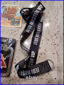 Star Wars Celebration 2022 exclusive HUGE LOT PINS PATCHES VIP MAGNETS LANYARD