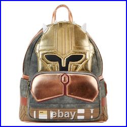 Star Wars Celebration 2023 Loungefly Armorer Cosplay Mini Backpack & Wallet