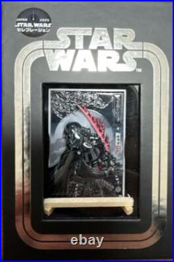 Star Wars Celebration 2025 Darth Vader 3D Ukiyo-e Style Art Pin Badge From Japan Star Wars Celebration 2025 Darth Vader 3D Ukiyo-e Style Art Pin Badge From Japan