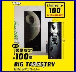 Star Wars Celebration 2025 HAN SOLO in Carbonite Wall Tapestry LE 100 Star Wars Celebration 2025 HAN SOLO in Carbonite Wall Tapestry LE 100