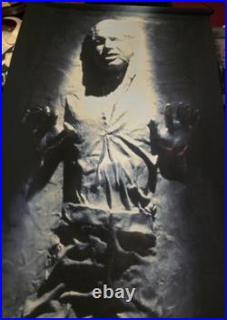 Star Wars Celebration 2025 HAN SOLO in Carbonite Wall Tapestry LE 100
